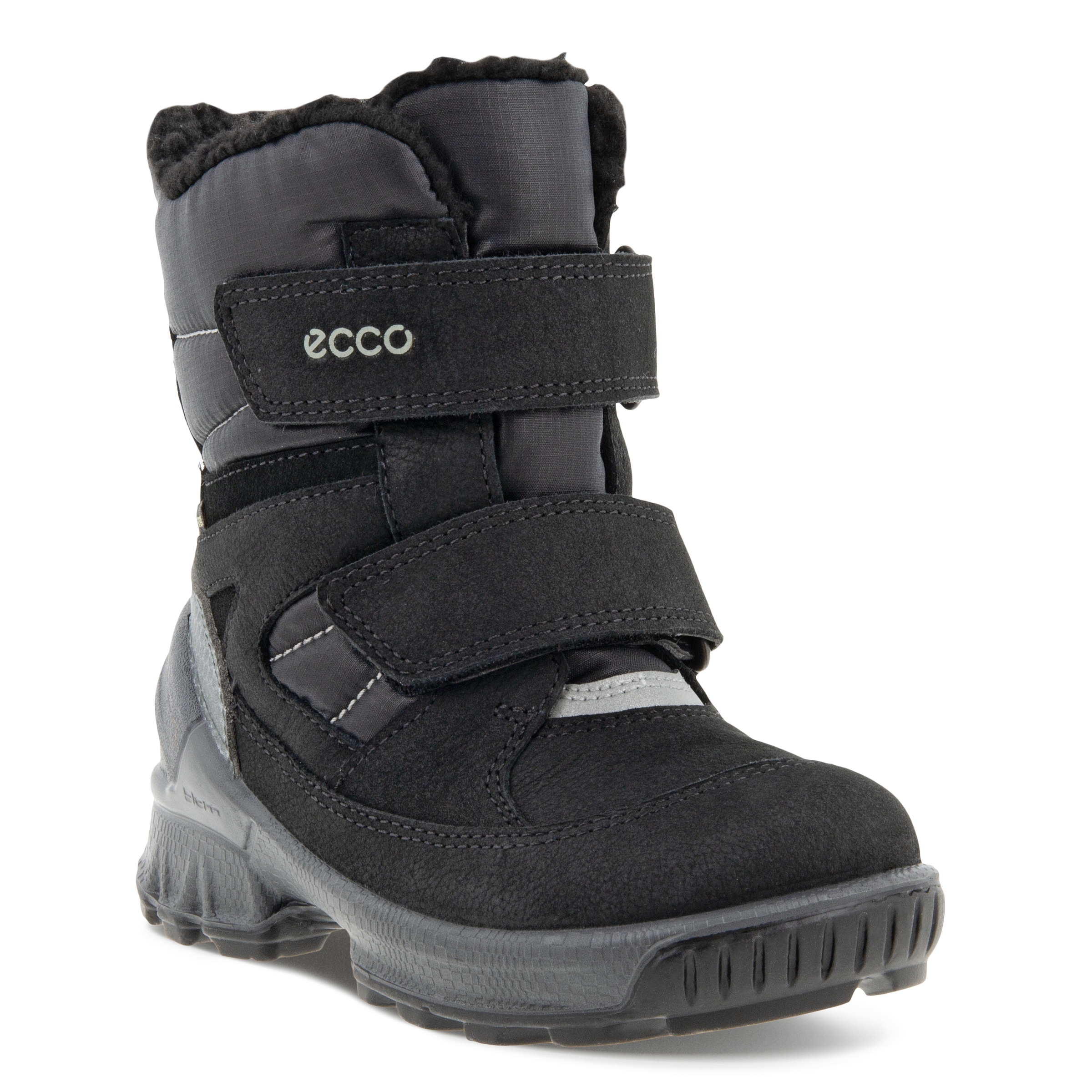 Botines de invierno de nobuk Gore-Tex ECCO® Biom Hike para niño/a - Negro - Main