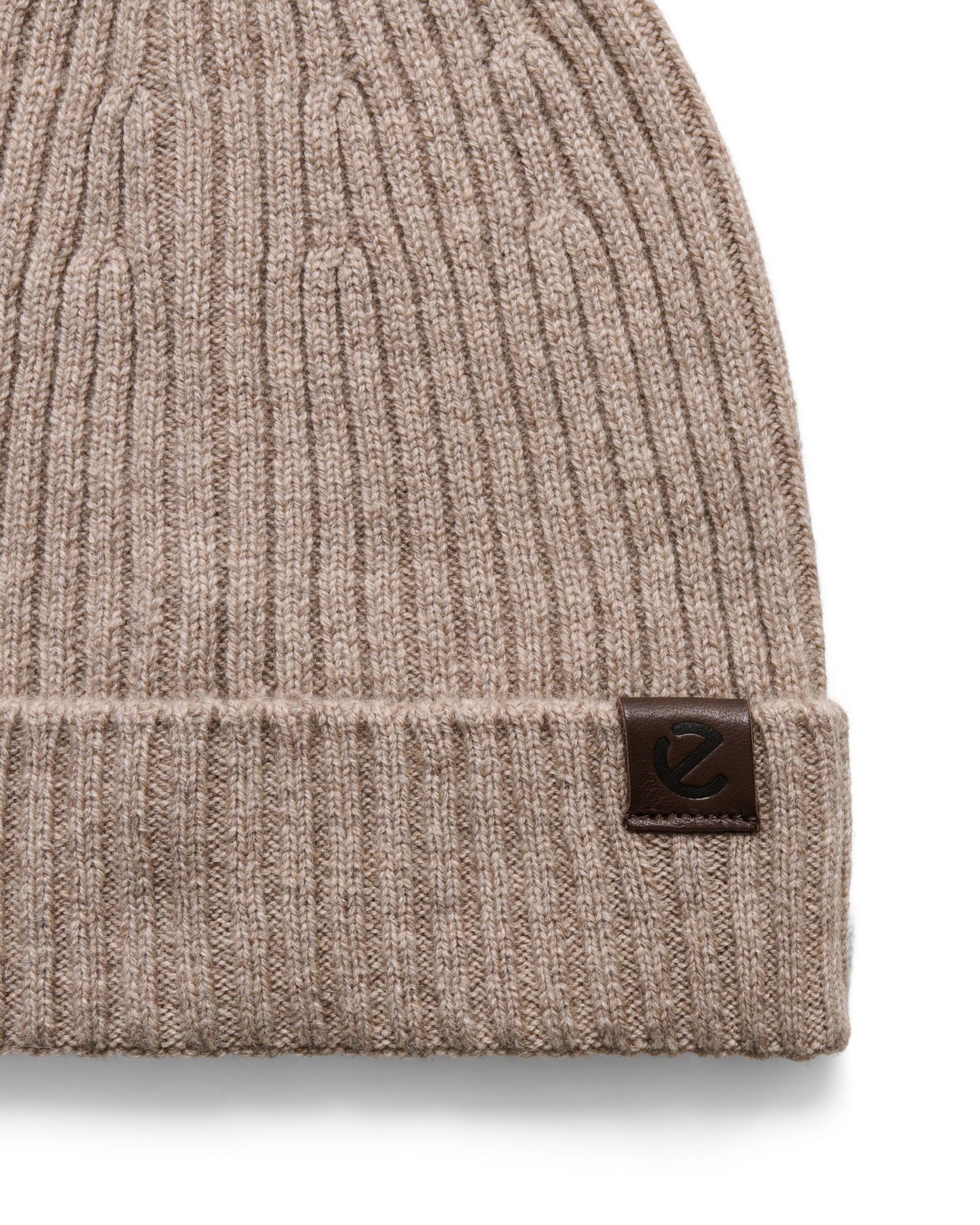 Ecco Women Classic Fine Beanie - Pruun - Detail-1