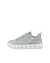 Men's ECCO® Street 720 Leather Gore-Tex Sneaker - Grey - Outside