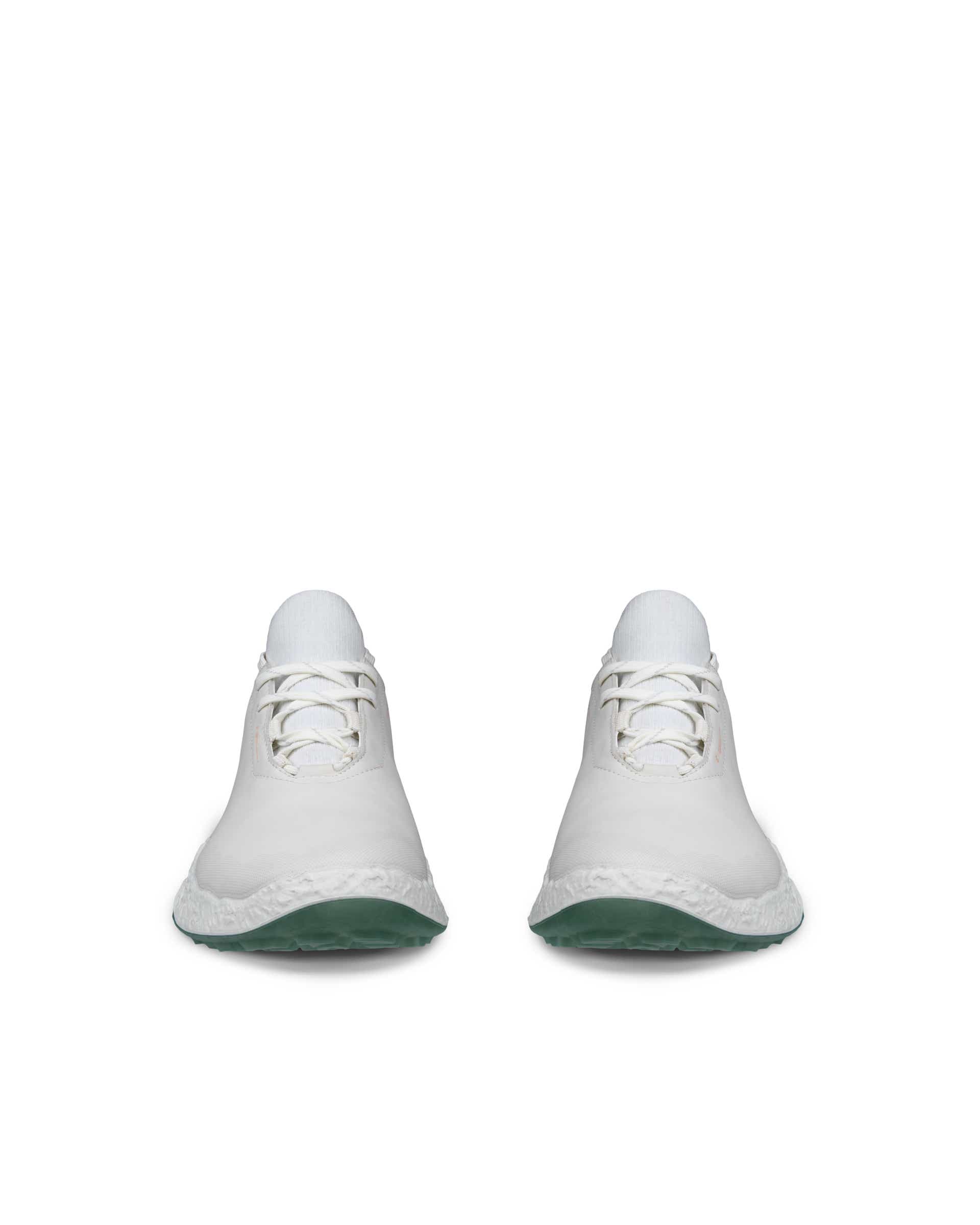 Chaussure de golf imperméable en cuir ECCO® Golf Biom H5 pour femmes - Blanc - Front pair