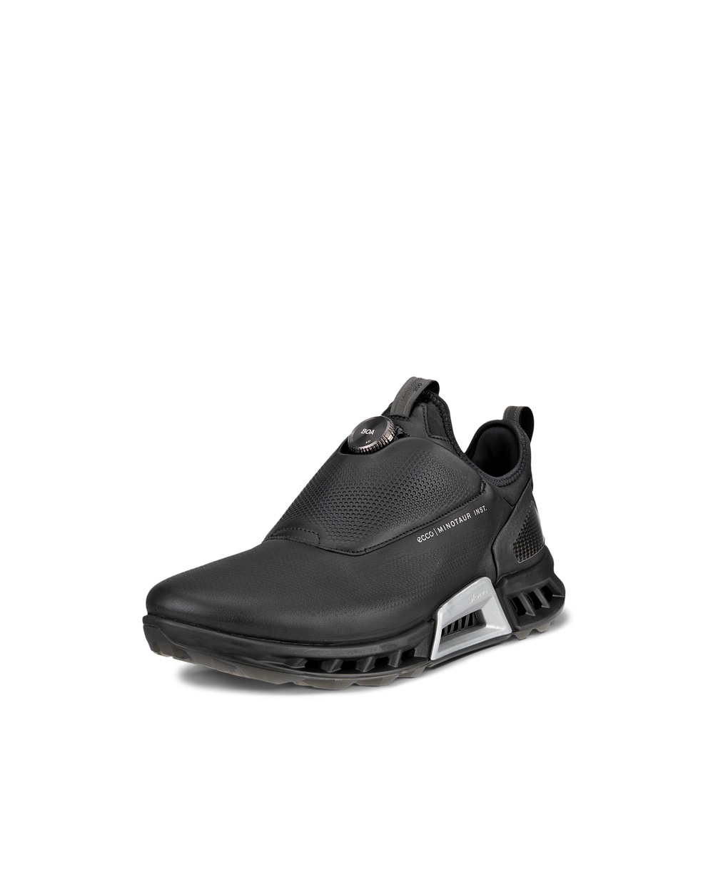 ECCO Golf BIOM C4 メンズ レザーGore-Texゴルフシューズ - Black - Main