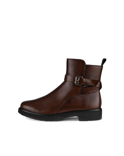 ECCO Women Metropole Amsterdam Leather Jodhpur Boots - Brown - Outside