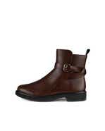 ECCO Women Metropole Amsterdam Leather Jodhpur Boots - Brown - Outside