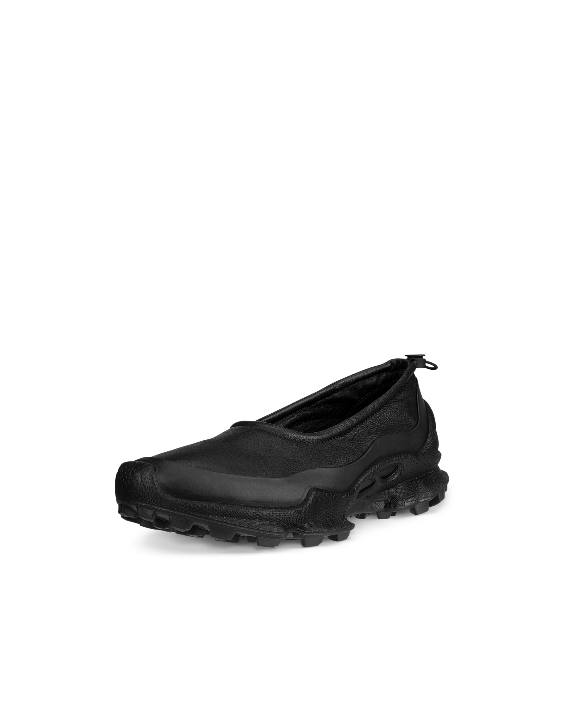 Women's ECCO® Biom C-Trail Leather Slip-On - Black - Main