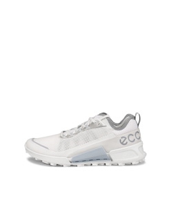 Women's ECCO® Biom 2.1 X Country Textile Trail Running Shoe - White - Outside