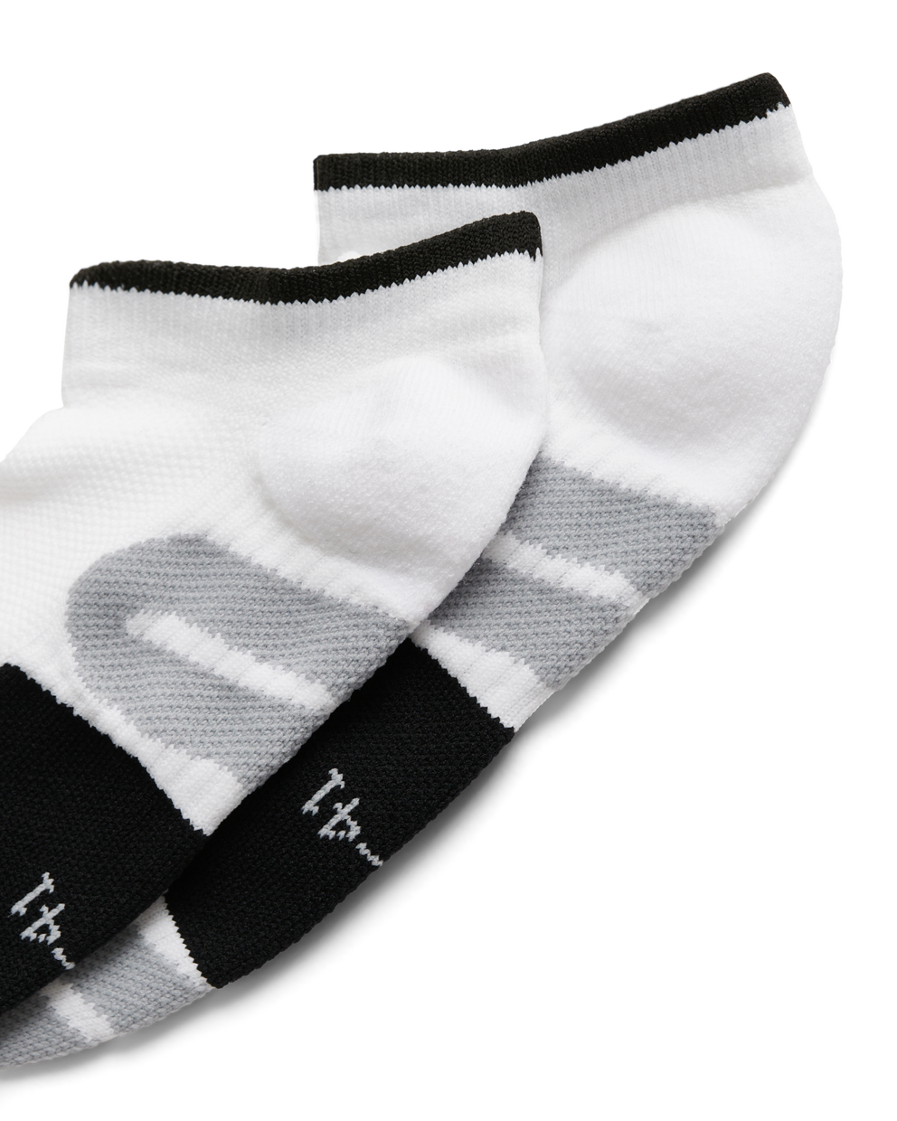 ECCO® Golf Tech-Tour Lite No-Show Socks - White - Detail-1