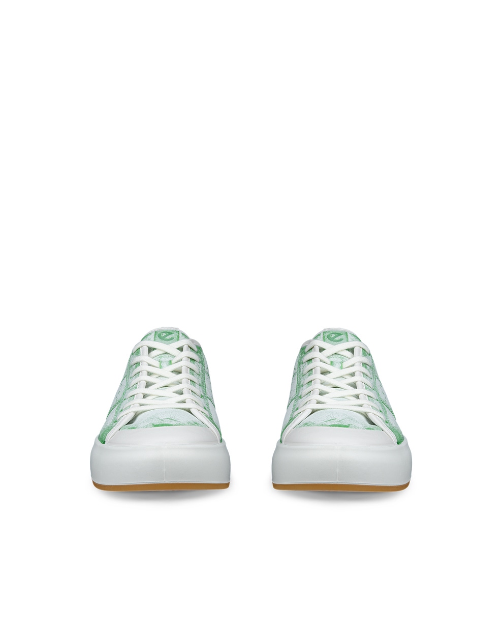 ECCO STREET ACE MEN'S SNEAKER - Green - Front pair