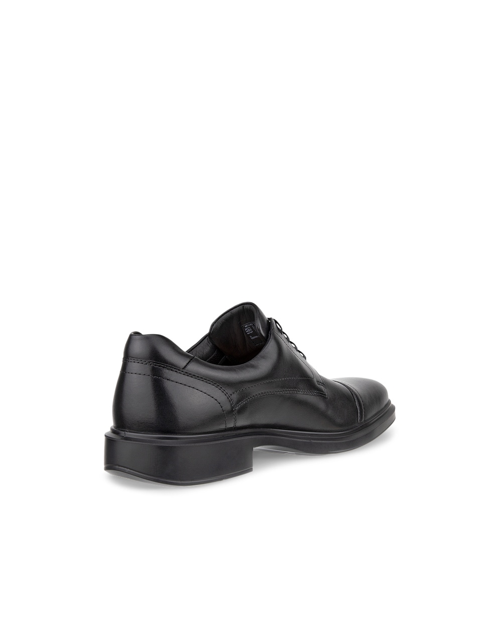 Men's ECCO® Helsinki 2 Leather Derby Shoe - Black - Back