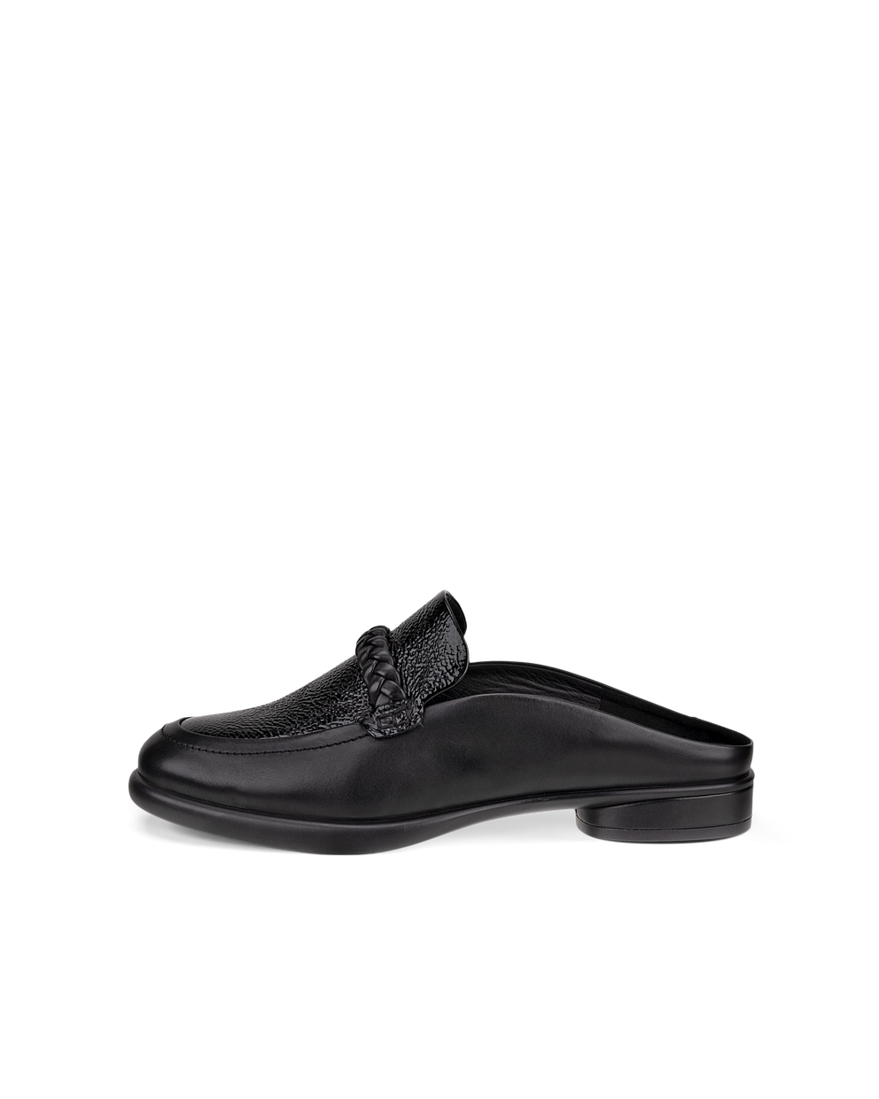 ECCO® Sculpted LX mules en cuir pour femme - Noir - Outside