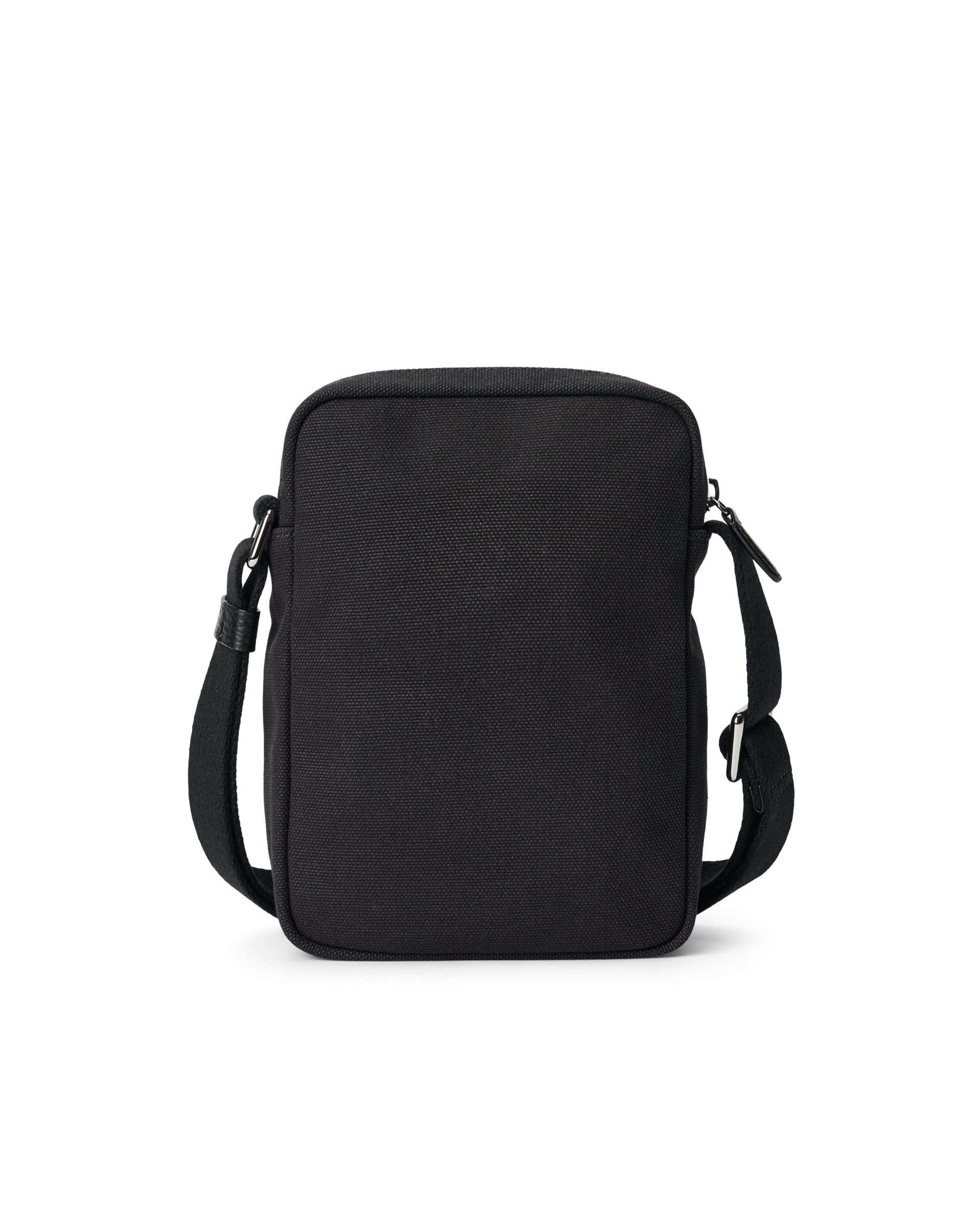 Bolso bandolera de piel ECCO® - Negro - Back