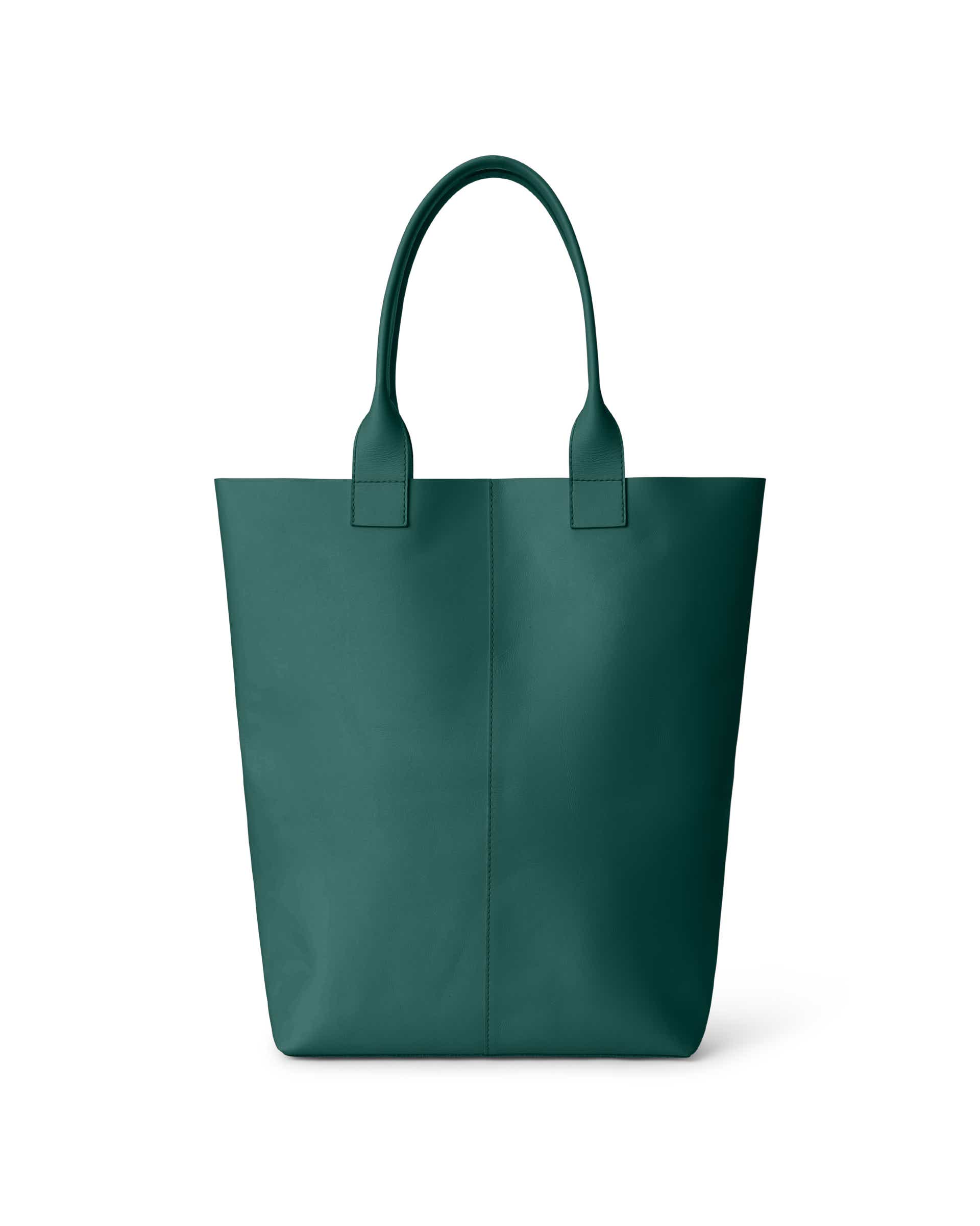 ECCO® Tote Leather Tote Bag - Green - Back
