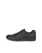 ECCO Men Soft Classic Sneakers - Black - Outside