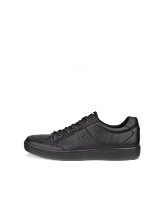 ECCO Men's Soft Classic Sneakers - Black - Outside