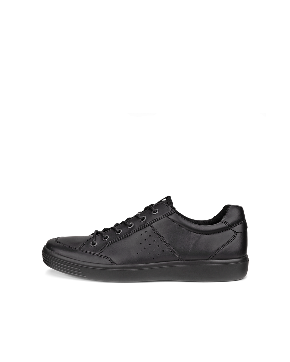 ECCO Men's Soft Classic Sneakers - Black - Outside