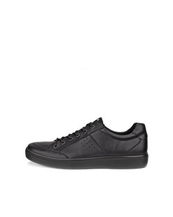 ECCO Men Soft Classic Sneakers - Black - Outside