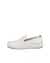 Women's ECCO® Soft 7 Leather Slip-On - White - Outside