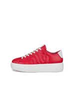 ECCO STREET PLATFORM WOMEN'S SNEAKER - Pink - Outside