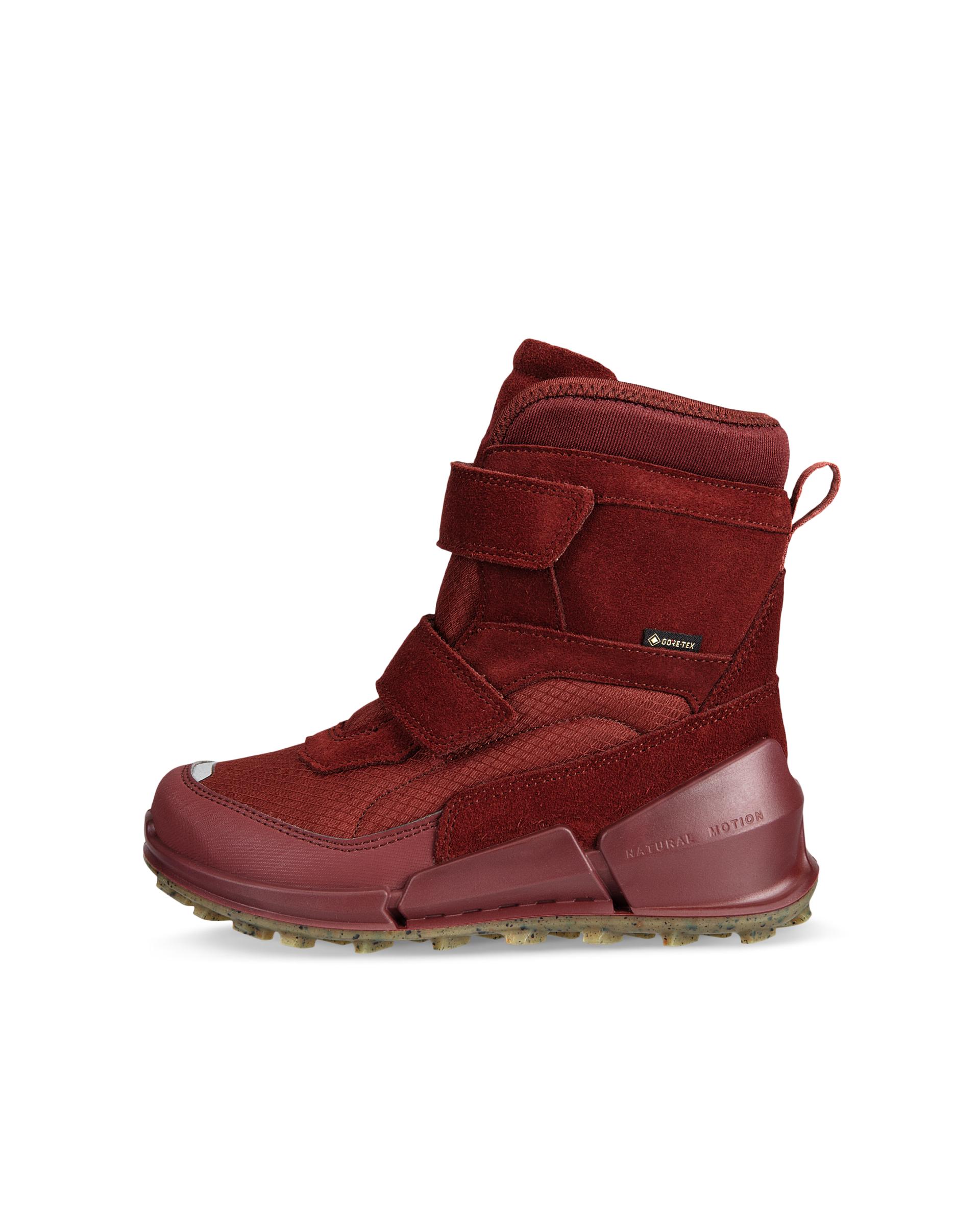 Botines de invierno de ante Gore-Tex ECCO® Biom K2 para niño/a - Rojo - Outside