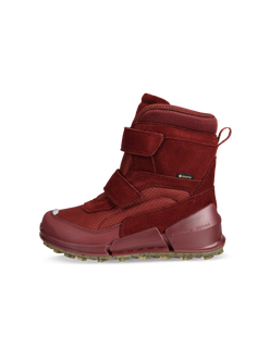 Botines de invierno de ante Gore-Tex ECCO® Biom K2 para niño/a - Rojo - Outside