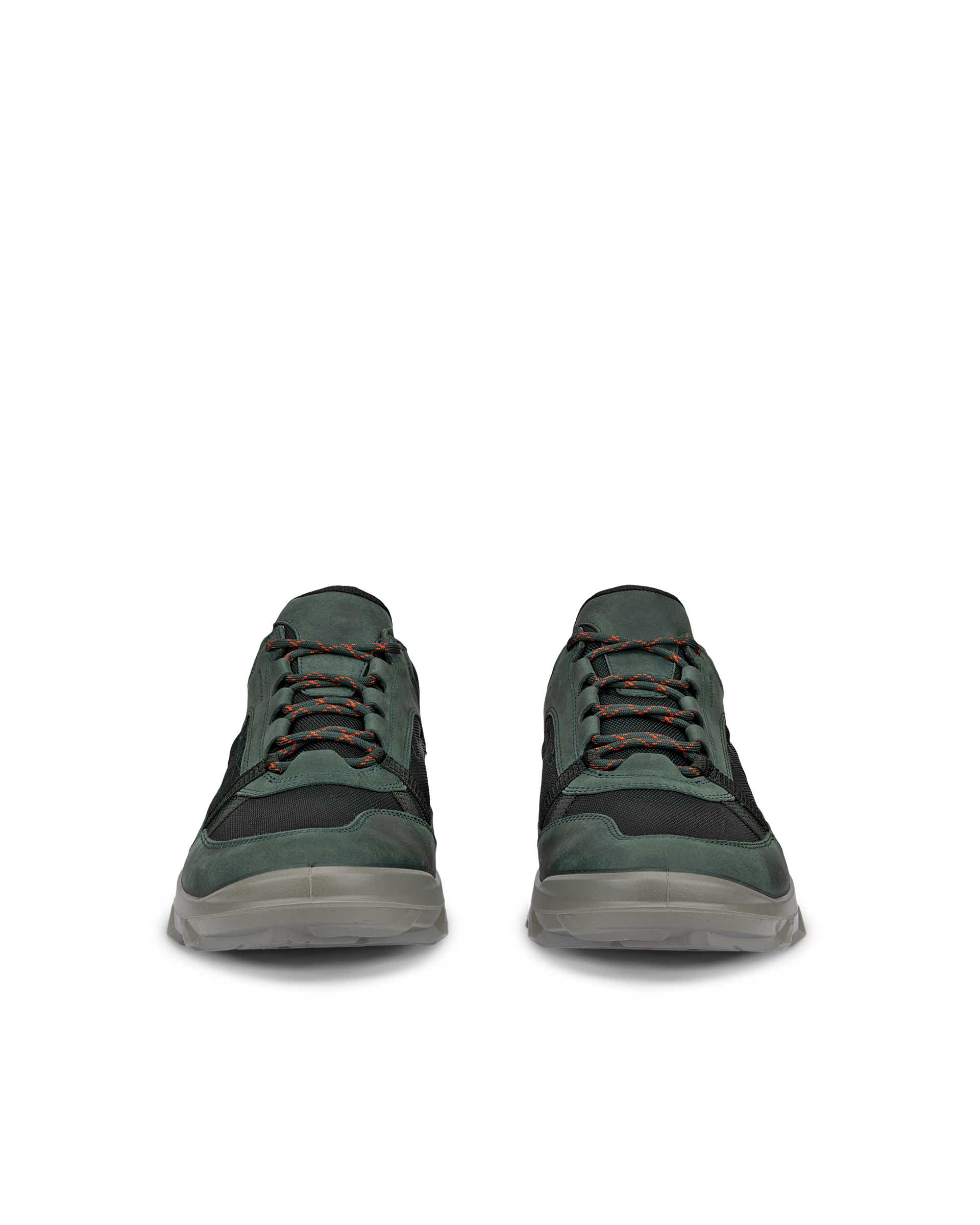 Pánske outdoorové nubukové tenisky ECCO® MX - Zelená - Front pair