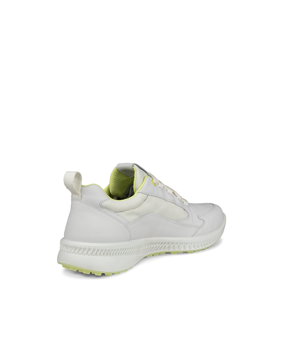 ECCO® Golf S-Hybrid chaussure de golf imperméable en cuir pour homme - Blanc - Back