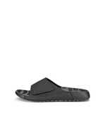 ECCO Women's Cozmo Slide Sandals - Black - Outside