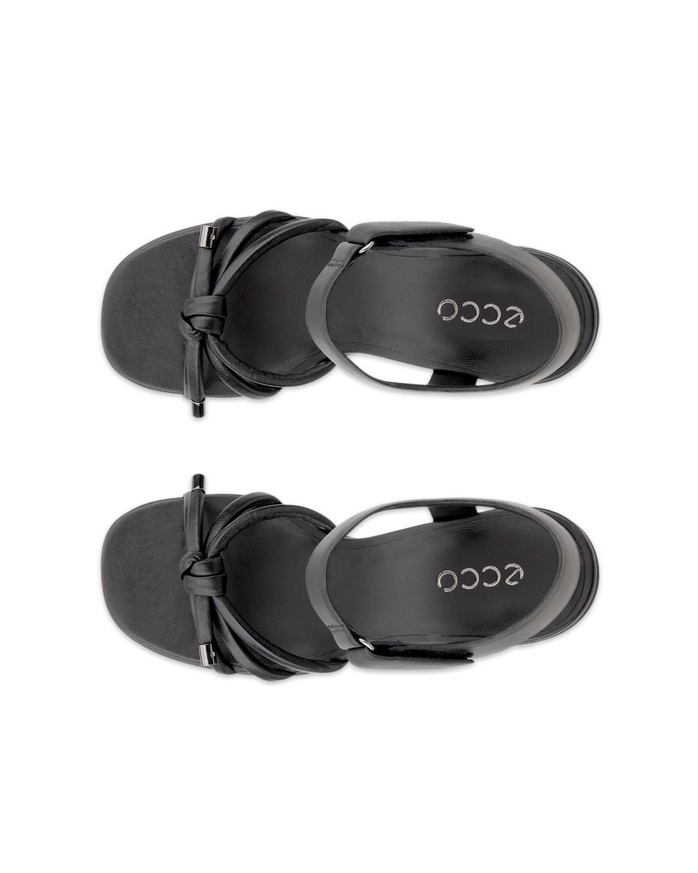 ECCO SCULPTED ALBA 65 WOMEN'S SANDAL - Black - Top left pair