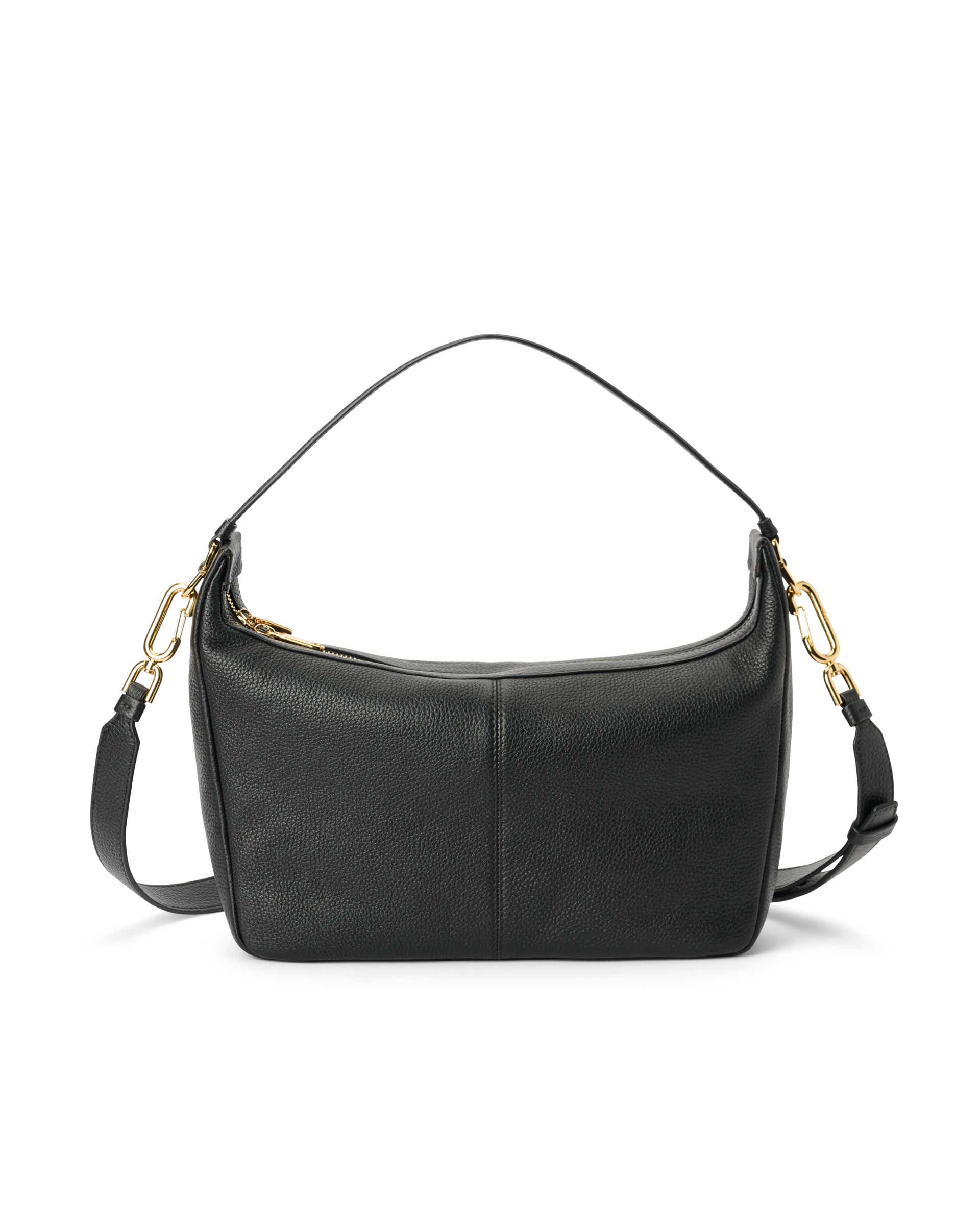 ECCO® Hobo kožna torba hobo - Crna - Back