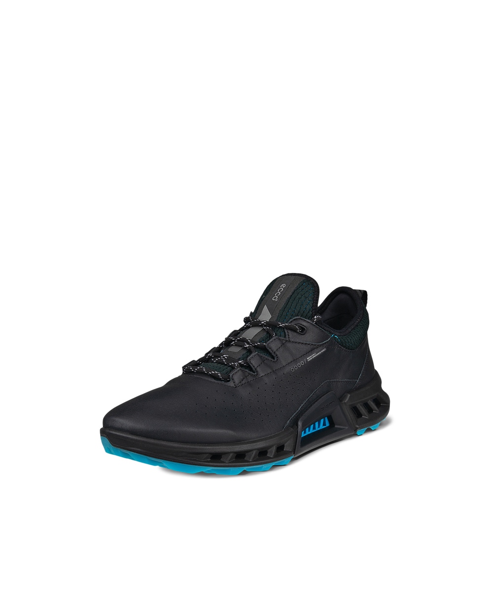 Men's ECCO® Golf Biom C4 Leather Gore-Tex Shoe - Black - Main