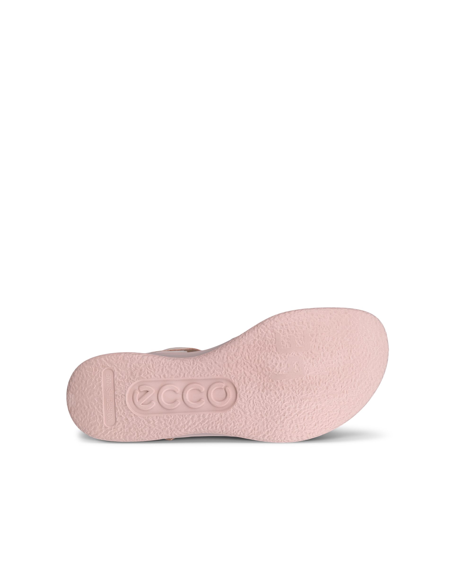 여성용 ECCO® Flowt Wedge LX 가죽 웨지 샌들 - Red - Sole