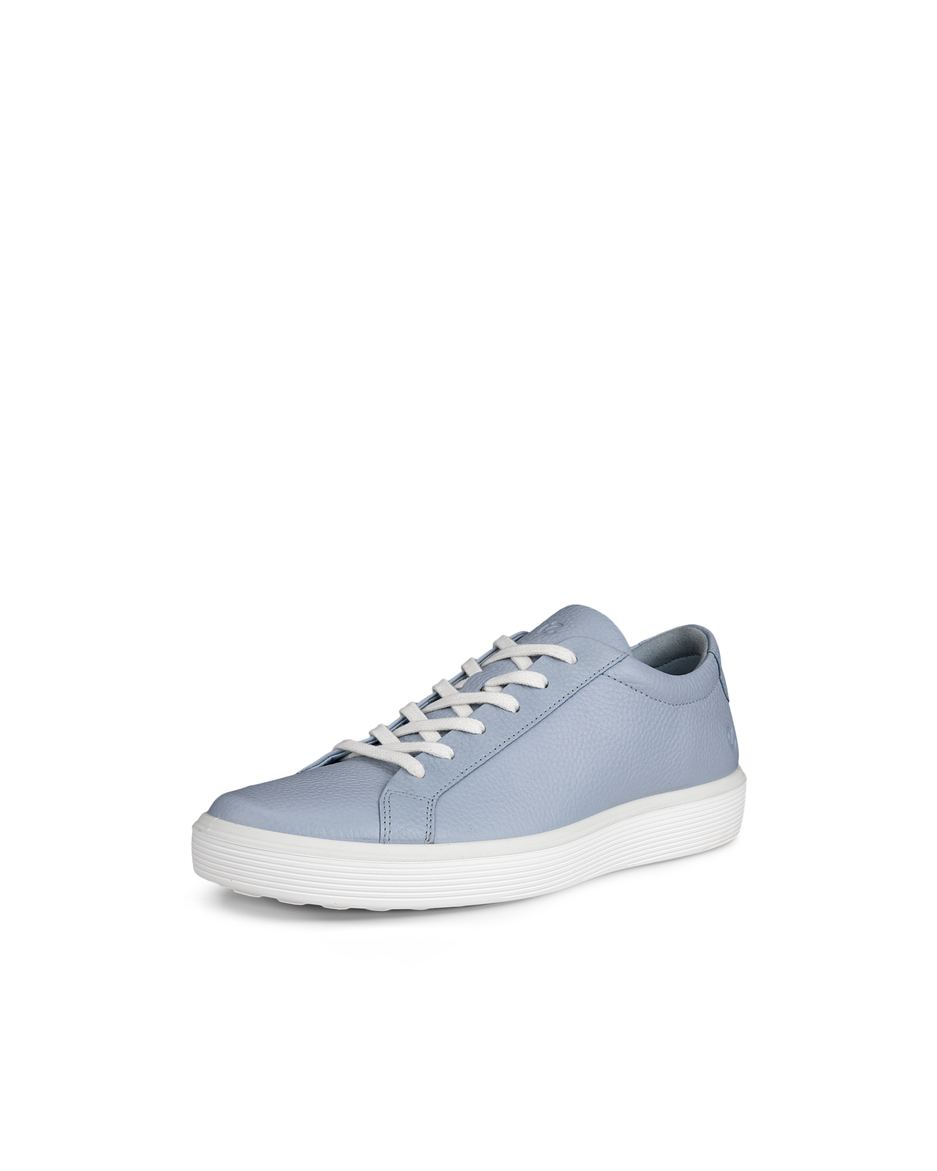 ECCO® Soft 60 baskets en cuir pour homme - Bleu - Main