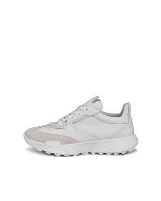 ECCO Retro Sneaker Retro Sneakers Womens - White - Outside