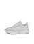 Women's ECCO® Retro Leather Sneaker - White - Outside