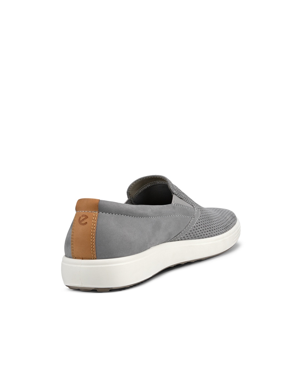 ECCO SOFT 7 MEN S SLIP ON Grey