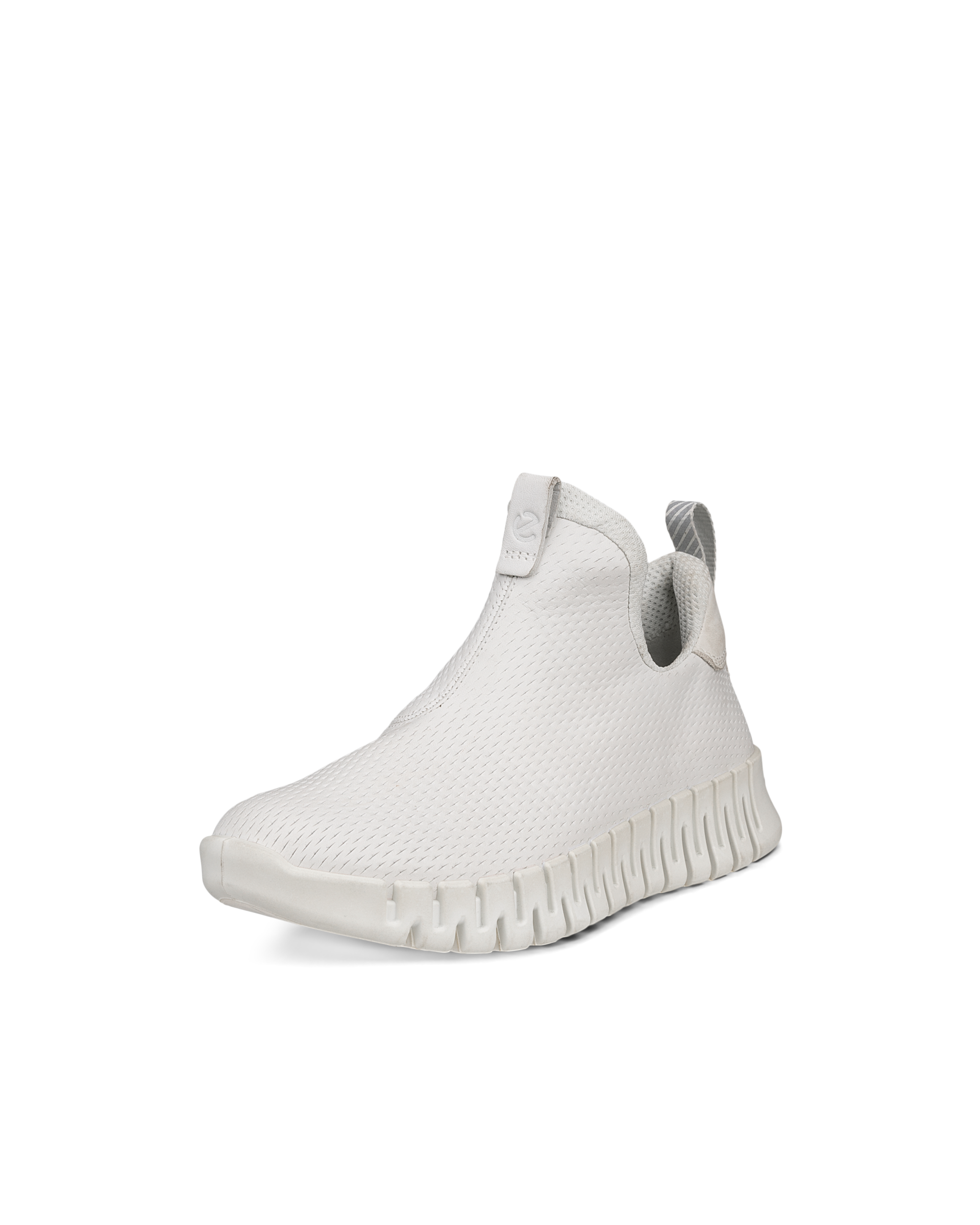 ECCO Gruuv Flexible Sole Sneakers - White - Main