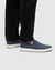 Men's ECCO® Soft 7 Nubuck Slip-On - Blue - Lifestyle image-1