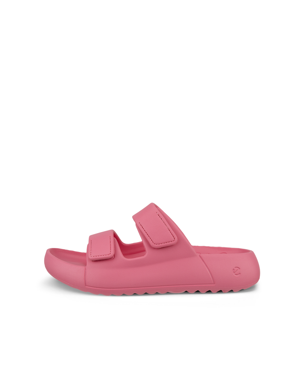 Unisex ECCO® Cozmo E Two Strap Sandal - Pink - Outside