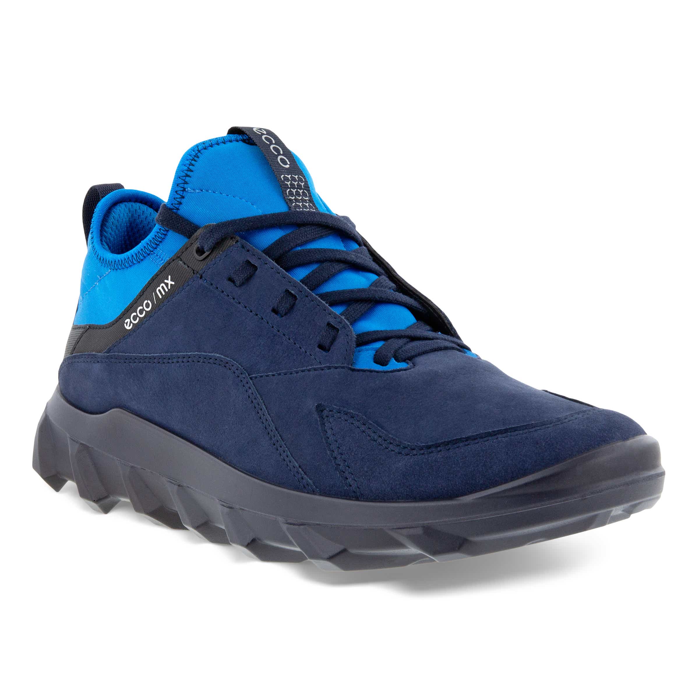 ECCO MX Low メンズ レザーアウトドアスニーカー - 青 - Main