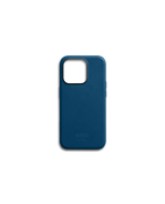 ECCO® X Bellroy 6.7" 15 Pro Max coques de téléphone en cuir - Bleu - Main