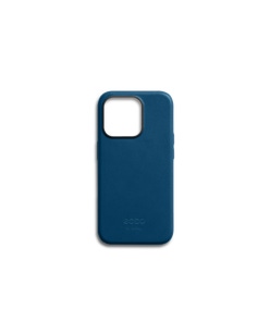 ECCO® X Bellroy 6.7" 15 Pro Max coques de téléphone en cuir - Bleu - Main