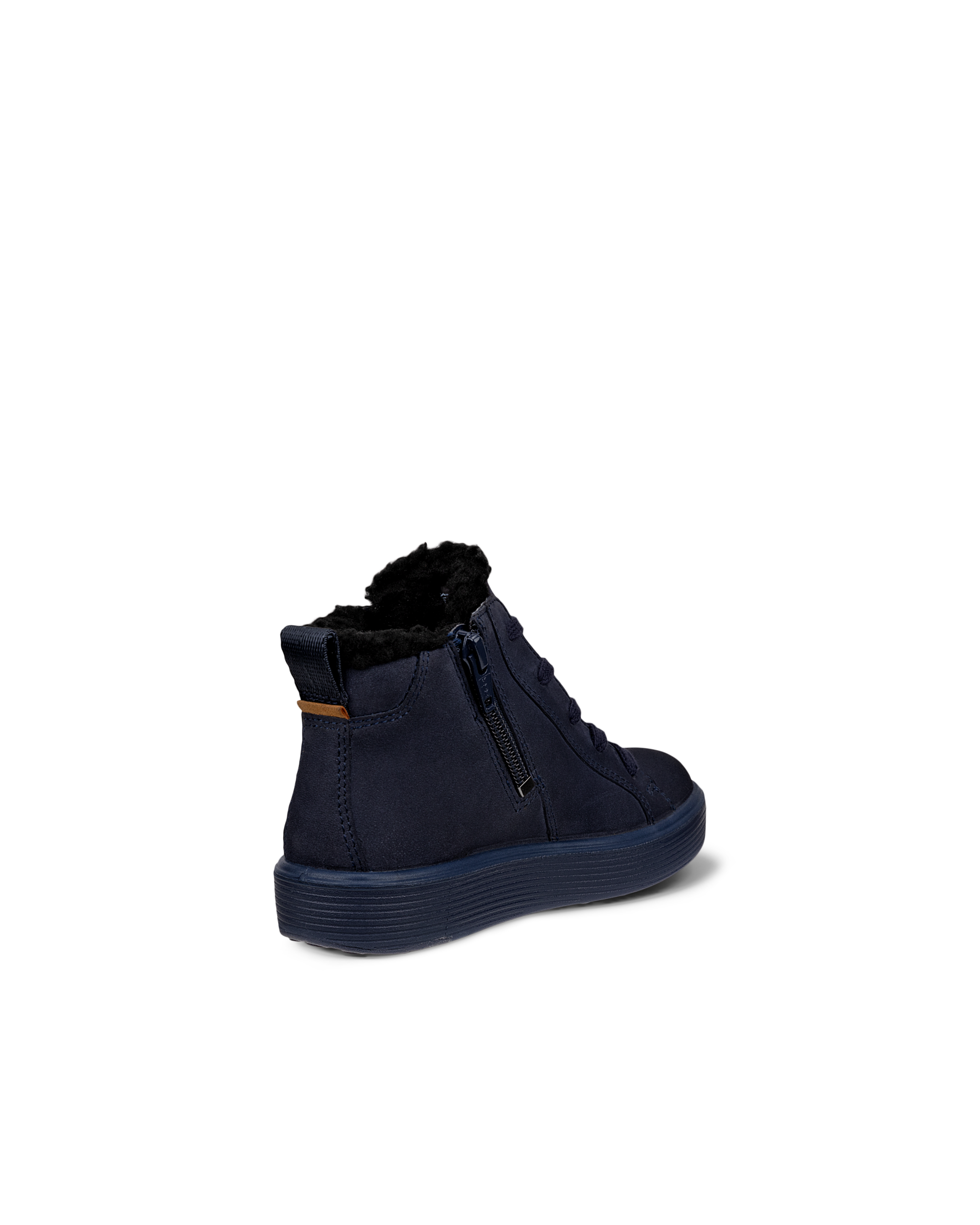 Zapatos impermeable de nobuk ECCO® Soft 60 para niño/a - Azul - Back