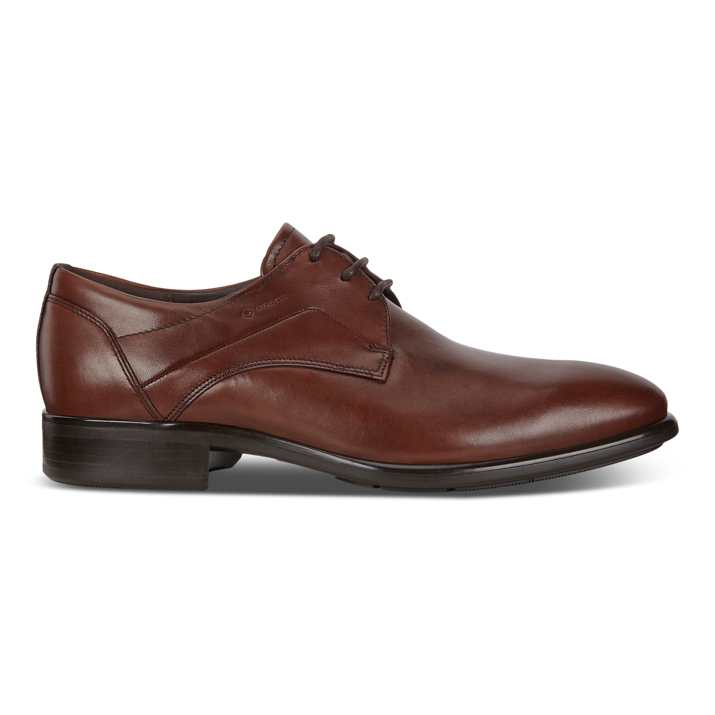 ECCO Men Citytray Plain Gore-tex - Brown - Outside