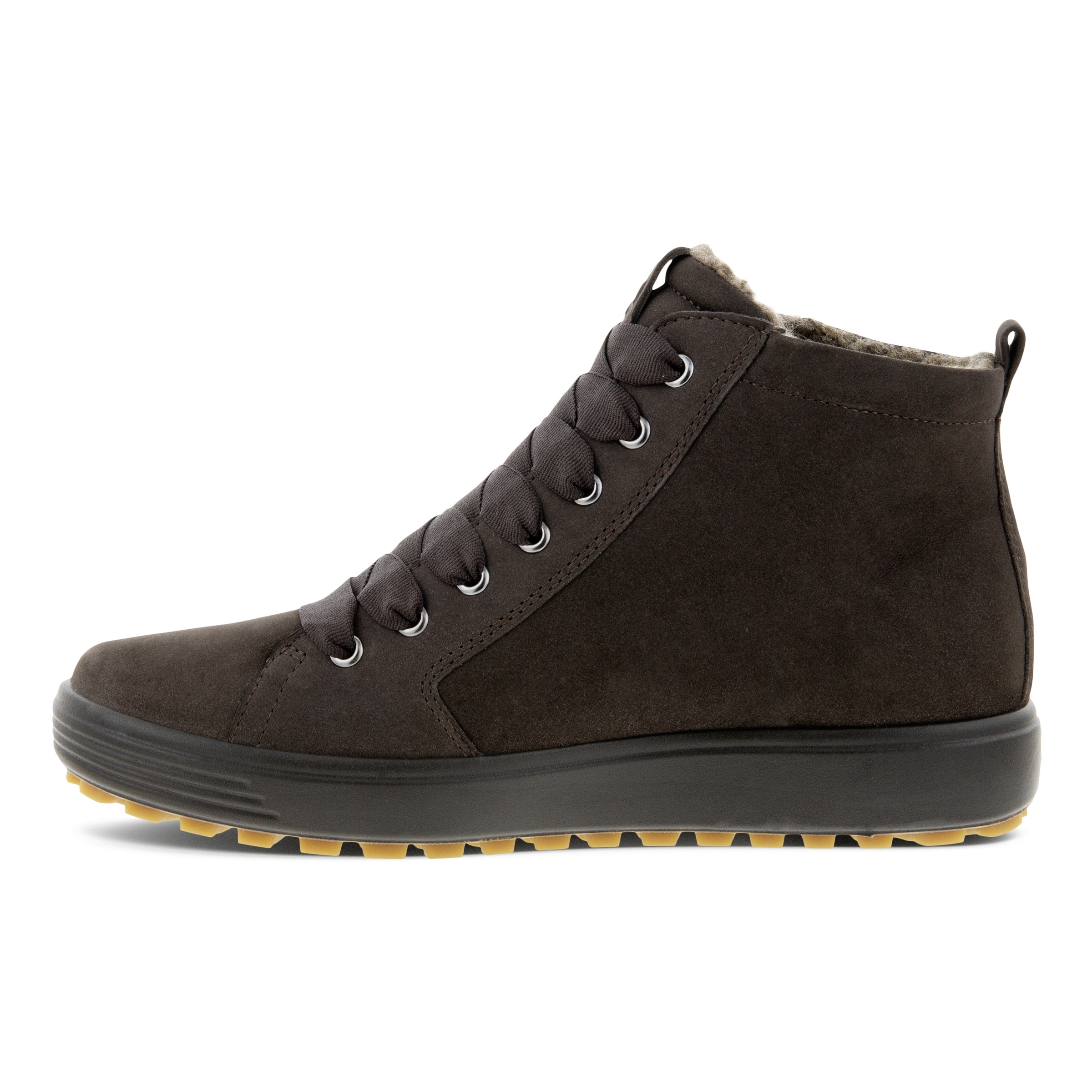 Botines de nobuk Gore-Tex ECCO® Soft 7 Tred para mujer - Marrón - Inside