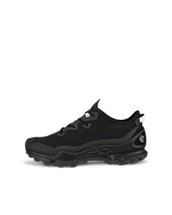 Men's ECCO® BIOM C-Trail Textile Sneaker - Black - Outside