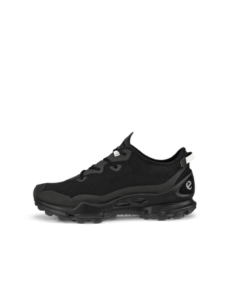 Men's ECCO® BIOM C-Trail Textile Sneaker - Black - Outside