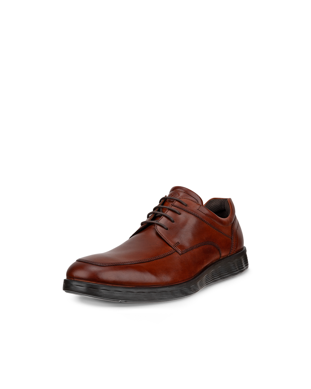 ECCO® S Lite Hybrid derbies cuir à bout rapporté pour homme - Brun - Main