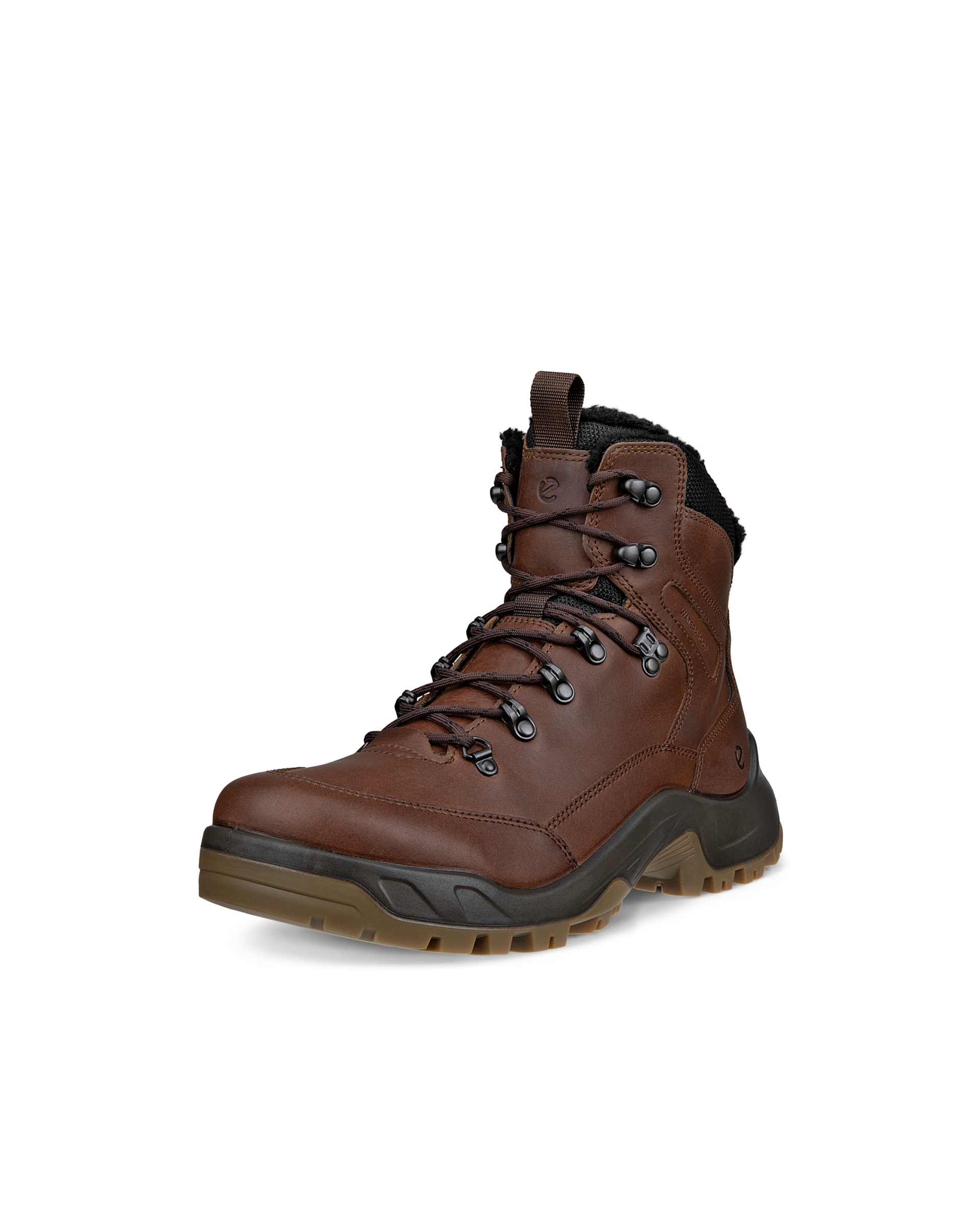 Men's ECCO® Offroad Leather Waterproof Boot - Brown - Main