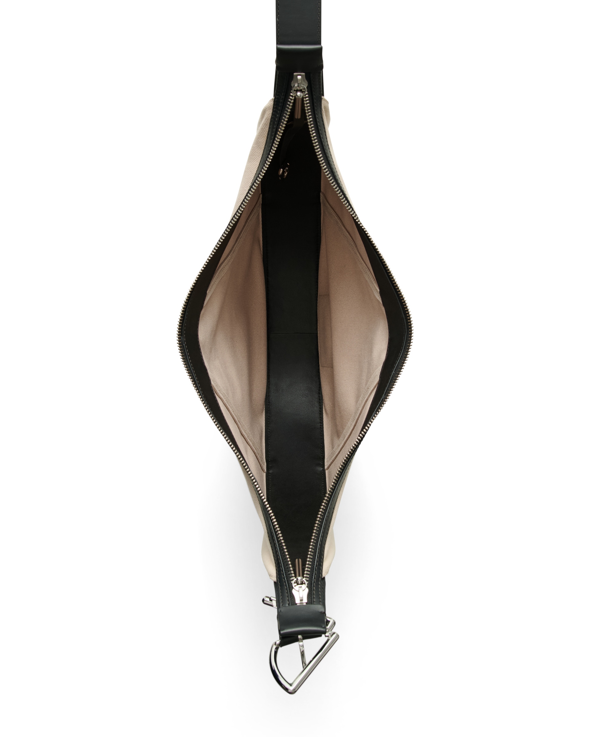 Bolso hobo de piel ECCO® Fortune - Beige - Birdeye