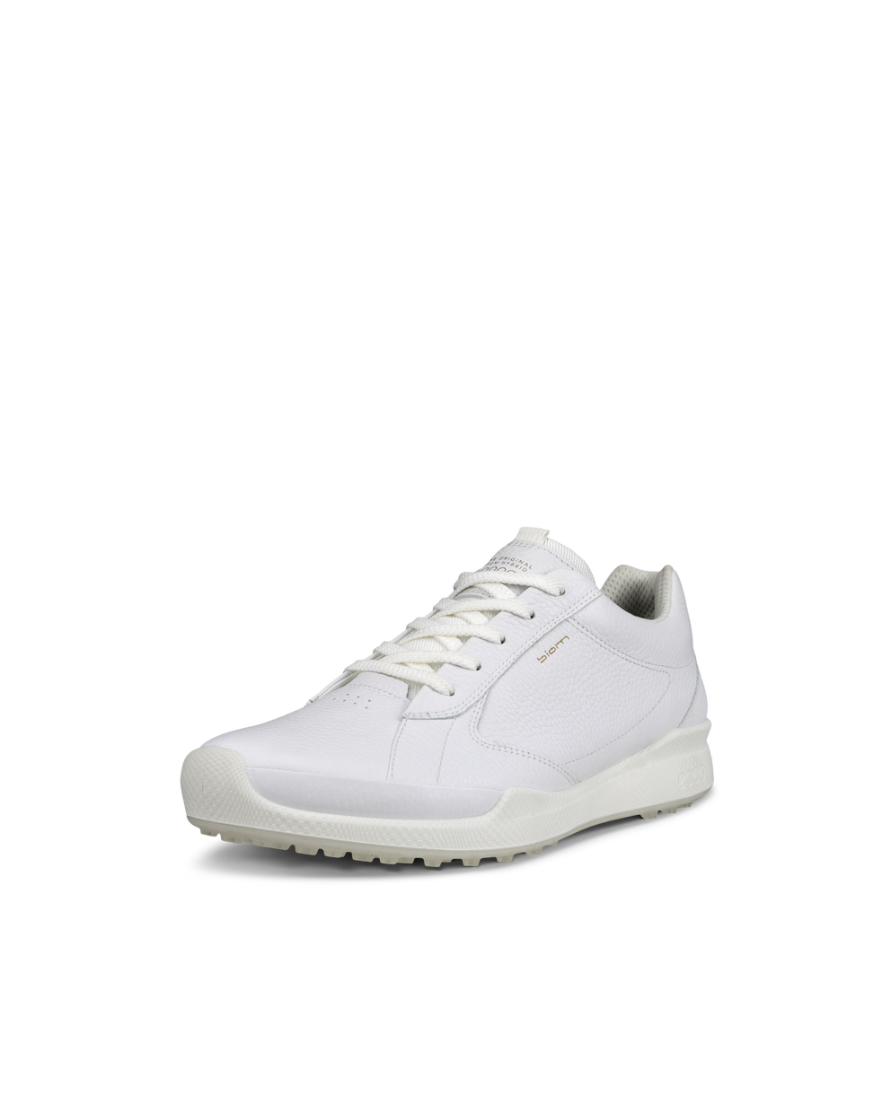 Men's ECCO® Golf BIOM Hybrid Original Leather Shoe - White - Main