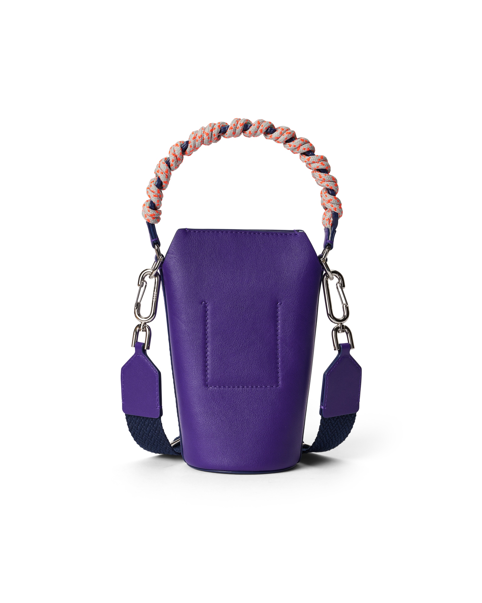 ECCO SOFT SMOOTH POT BAG  - Purple - Back